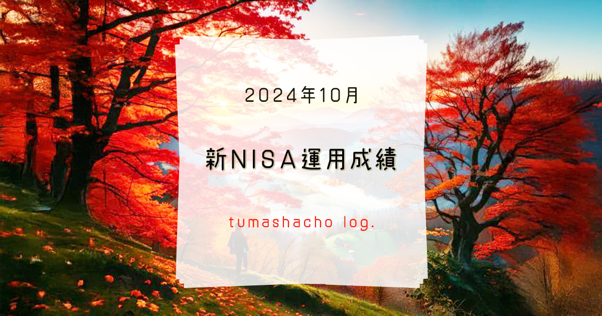 新NISA運用成績　24年10月